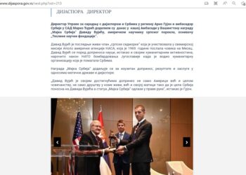 Давид Вујић добитник награде „Мајка Србија“